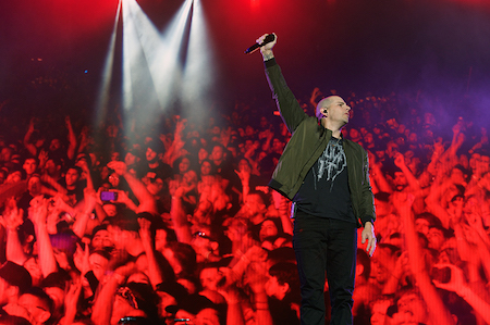 Avenged Sevenfold performs at Monster Energy AFTERSHOCK 2016, photo by Scott Uchida