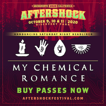 Aftershock: Announcing Saturday night headliner My Chemical Romance