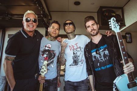 KROQ Travis Barker John Feldy Feldmann Present Back To The