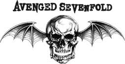 Avenged Sevenfold logo with skull and bat wings