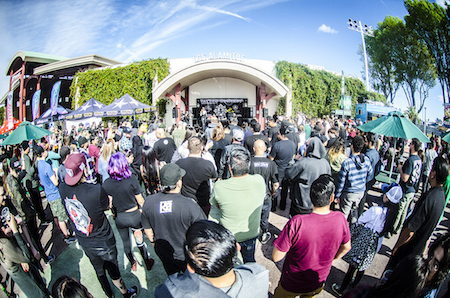 Daytime crowd at MUSINK 2018