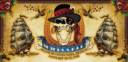 ShipRocked: Miami to Costa Maya Mexico, January 18-22, 2016