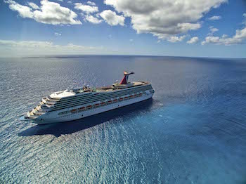 Carnival Victory at sea