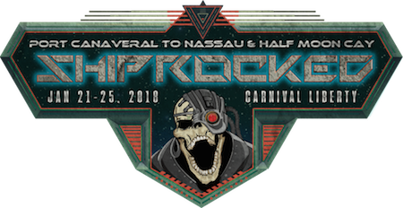 ShipRocked: Port Canaveral to Nassau & Half Moon Cay • Jan. 21-25, 2018 • Carnival Liberty 