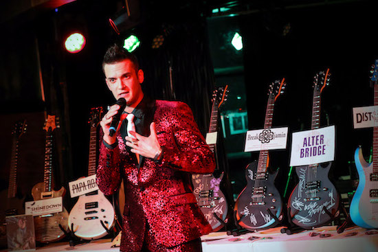 Arejay Hale hosting the ShipRocked Cancer Sucks! charity auction