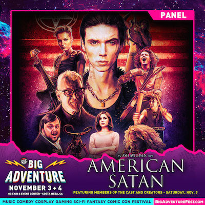 American Satan panel flyer
