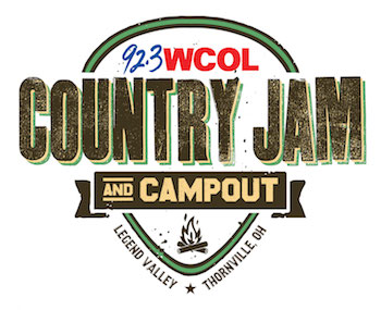 92.3 WCOL Country Jam + Campout • Legend Valley • Thornville, Ohio