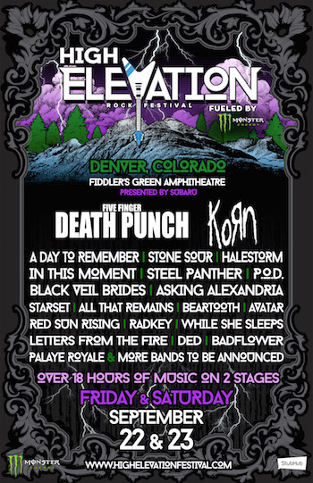 High Elevation Rock Festival fueled by Monster Energy