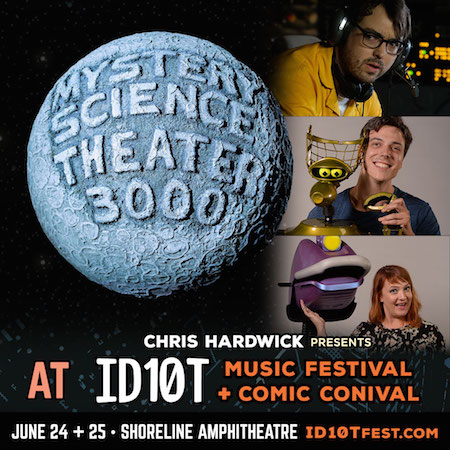 Mystery Science Theater 3000 panel at ID10T