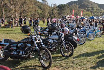 Motorcycles at Lost Highway 2015