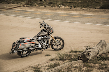 Custom Harley-Davidson Electra Glide motorcycle