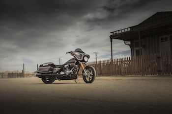 Custom Harley-Davidson Electra Glide motorcycle