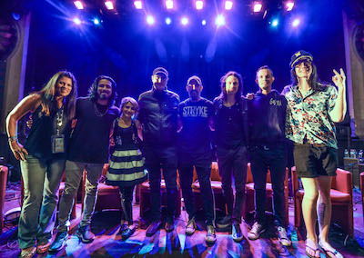 Group shot of the ShipRocked Artist Q&A participants