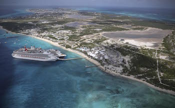 Carnival Victory docked at Grand Turk
